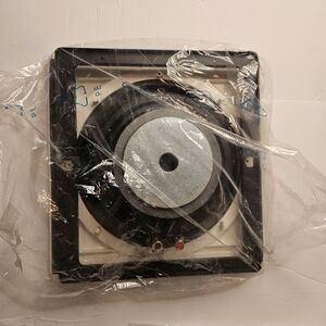 OSD AUDIO IN WALL SUBWOOFER Square Black and Silver Speaker